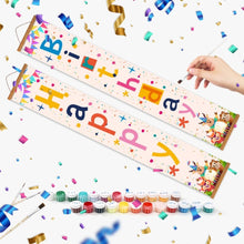 Cargar imagen en el visor de la galería, Pintar por Números Decoraciones de Puerta - Guirnalda de Cumpleaños 2