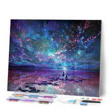 Cargar imagen en el visor de la galería, Punto De Cruz Diamante - Punto De Cruz Diamante - Cielo Estrellado Y Romance - Figuredart - Paisajes Punto De Cruz Diamante Paisajes