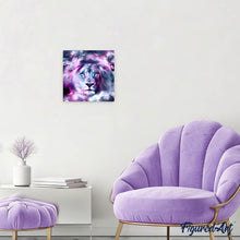 Cargar imagen en el visor de la galería, Punto De Cruz Diamante - Punto De Cruz Diamante - La Cabeza Del León - Figuredart - Leones Mascotas Punto De Cruz Diamante Animales
