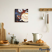 Cargar imagen en el visor de la galería, Punto De Cruz Diamante - Punto De Cruz Diamante - Buen Café De La Mañana - Figuredart - Cocina Punto De Cruz Diamante Cocina