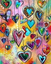 Cargar imagen en el visor de la galería, Punto De Cruz Diamante - Punto De Cruz Diamante - Corazones - Figuredart - Punto De Cruz Diamante Romanticismo Romántico