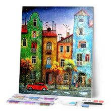 Cargar imagen en el visor de la galería, Punto De Cruz Diamante - Punto De Cruz Diamante - Distrito Y Personas - Figuredart - Ciudad Punto De Cruz Diamante Ciudades