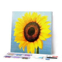Cargar imagen en el visor de la galería, Punto De Cruz Diamante - Punto De Cruz Diamante - Girasol 2 - Figuredart - Flores Punto De Cruz Diamante Flores