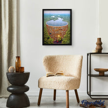Cargar imagen en el visor de la galería, Punto De Cruz Diamante - Punto De Cruz Diamante - Río Y Biblioteca - Figuredart - Paisajes Punto De Cruz Diamante Paisajes