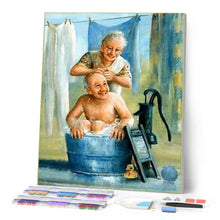 Cargar imagen en el visor de la galería, Punto De Cruz Diamante - Punto De Cruz Diamante - Pareja Cómplice - Figuredart - Punto De Cruz Diamante Romanticismo Romántico