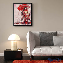 Cargar imagen en el visor de la galería, Punto De Cruz Diamante - Punto De Cruz Diamante - Geisha - Figuredart - Punto De Cruz Diamante Romanticismo Romántico