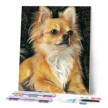 Cargar imagen en el visor de la galería, Punto De Cruz Diamante - Punto De Cruz Diamante - Perro Rojo - Figuredart - Mascotas Perros Punto De Cruz Diamante Animales
