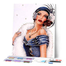 Cargar imagen en el visor de la galería, Diamond Painting - Mujer Elegante