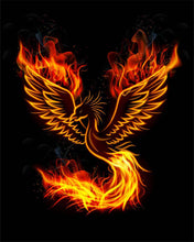 Cargar imagen en el visor de la galería, Diamond Painting - Dragón de fuego