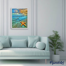 Cargar imagen en el visor de la galería, Punto De Cruz Diamante - Punto De Cruz Diamante - Estrellas De Mar - Figuredart - Mascotas Punto De Cruz Diamante Animales