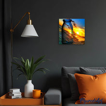 Cargar imagen en el visor de la galería, Punto De Cruz Diamante - Punto De Cruz Diamante - Reflexiones En Una Botella - Figuredart - Paisajes Punto De Cruz Diamante Paisajes