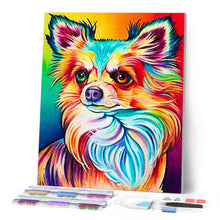 Cargar imagen en el visor de la galería, Diamond Painting - Retrato de perro color