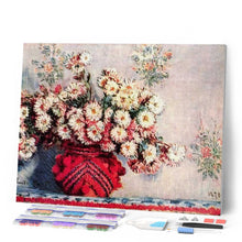 Cargar imagen en el visor de la galería, Diamond Painting - Jarrón rojo y flores