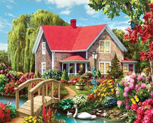 Cargar imagen en el visor de la galería, Punto De Cruz Diamante - Punto De Cruz Diamante - Casa Bonita - Figuredart - Paisajes Punto De Cruz Diamante Paisajes
