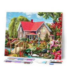 Cargar imagen en el visor de la galería, Punto De Cruz Diamante - Punto De Cruz Diamante - Casa Bonita - Figuredart - Paisajes Punto De Cruz Diamante Paisajes