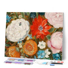 Cargar imagen en el visor de la galería, Punto De Cruz Diamante - Punto De Cruz Diamante - Flor Y Los Insectos - Figuredart - Flores Punto De Cruz Diamante Flores