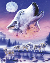 Cargar imagen en el visor de la galería, Diamond Painting - Espíritu de lobo