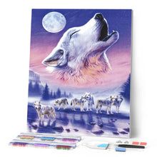 Cargar imagen en el visor de la galería, Diamond Painting - Espíritu de lobo