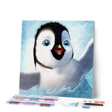 Cargar imagen en el visor de la galería, Punto De Cruz Diamante - Punto De Cruz Diamante - Pingüino Del Bebé - Figuredart - Mascotas Punto De Cruz Diamante Animales