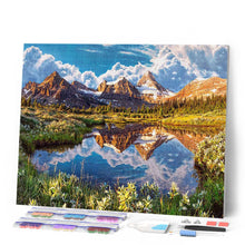 Cargar imagen en el visor de la galería, Diamond Painting - Lago de montaña