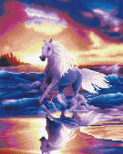 Cargar imagen en el visor de la galería, Diamond Painting - Caballo galopando en la orilla