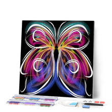 Cargar imagen en el visor de la galería, Punto De Cruz Diamante - Punto De Cruz Diamante - Brillante De La Mariposa - Figuredart - Mariposas Mascotas Punto De Cruz Diamante Animales