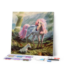 Cargar imagen en el visor de la galería, Punto De Cruz Diamante - Punto De Cruz Diamante - Unicornio - Figuredart - Mascotas Punto De Cruz Diamante Animales Unicornios