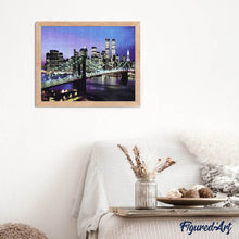 Cargar imagen en el visor de la galería, Punto De Cruz Diamante - Punto De Cruz Diamante - Puente De Nueva York - Figuredart - Ciudad Punto De Cruz Diamante Ciudades