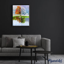 Cargar imagen en el visor de la galería, Punto De Cruz Diamante - Punto De Cruz Diamante - Árbol De Múltiples Estaciones - Figuredart - Paisajes Punto De Cruz Diamante Paisajes