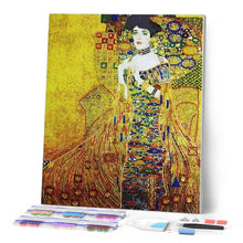 Cargar imagen en el visor de la galería, Punto De Cruz Diamante - Punto De Cruz Diamante - Sra. Bauer De Klimt - Figuredart - Obras De Arte Punto De Cruz Diamante Reproducción De
