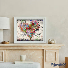 Cargar imagen en el visor de la galería, Punto De Cruz Diamante - Punto De Cruz Diamante - Pintada Del Corazón - Figuredart - Paisajes Punto De Cruz Diamante Paisajes