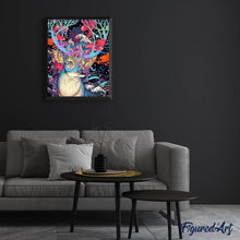 Cargar imagen en el visor de la galería, Punto De Cruz Diamante - Punto De Cruz Diamante - Reno Moderno Multicolor - Figuredart - Mascotas Punto De Cruz Diamante Animales Renos