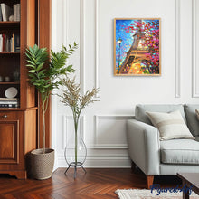 Cargar imagen en el visor de la galería, Diamond Painting - Torre Eiffel romántica