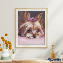 Cargar imagen en el visor de la galería, Diamond Painting - Perro pensativo