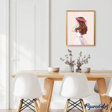 Cargar imagen en el visor de la galería, Diamond Painting - Perfil de una Niña