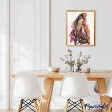 Cargar imagen en el visor de la galería, Diamond Painting - Perfil de una Mujer