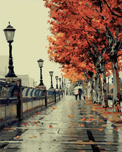Cargar imagen en el visor de la galería, Diamond Painting - Centro de ciudad en otoño