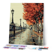 Cargar imagen en el visor de la galería, Diamond Painting - Centro de ciudad en otoño