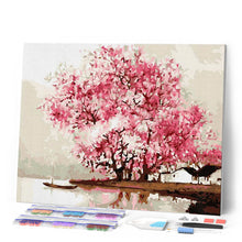 Cargar imagen en el visor de la galería, Diamond Painting - Gran árbol floreciente