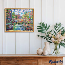 Cargar imagen en el visor de la galería, Diamond Painting - En bici por la ciudad
