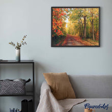 Cargar imagen en el visor de la galería, Diamond Painting - Camino en el bosque