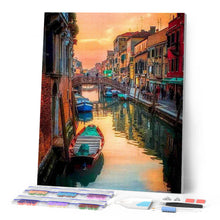 Cargar imagen en el visor de la galería, Diamond Painting - Canal tranquilo