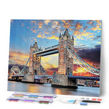 Cargar imagen en el visor de la galería, Diamond Painting - Vista del puente de Londres