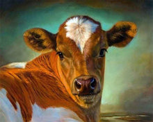 Cargar imagen en el visor de la galería, Punto De Cruz Diamante - Punto De Cruz Diamante - Vaca - Figuredart - Mascotas Punto De Cruz Diamante Animales Vacas