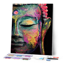 Cargar imagen en el visor de la galería, Diamond Painting - Cara de Buda