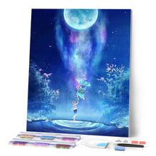 Cargar imagen en el visor de la galería, Punto De Cruz Diamante - Punto De Cruz Diamante - La Gran Luna - Figuredart - Paisajes Punto De Cruz Diamante Paisajes