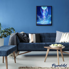 Cargar imagen en el visor de la galería, Punto De Cruz Diamante - Punto De Cruz Diamante - La Gran Luna - Figuredart - Paisajes Punto De Cruz Diamante Paisajes