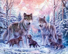 Cargar imagen en el visor de la galería, Punto De Cruz Diamante - Punto De Cruz Diamante - Lobos - Figuredart - Conejos Lobos Mascotas Punto De Cruz Diamante Animales