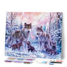 Cargar imagen en el visor de la galería, Punto De Cruz Diamante - Punto De Cruz Diamante - Lobos - Figuredart - Conejos Lobos Mascotas Punto De Cruz Diamante Animales