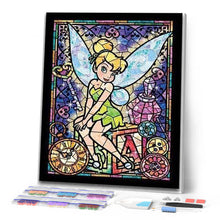 Cargar imagen en el visor de la galería, Punto De Cruz Diamante - Punto De Cruz Diamante - Hada Y Mosaic - Figuredart - Punto De Cruz Diamante Romanticismo Romántico